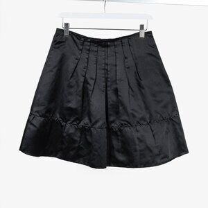 Miu Miu 2006 Satin Silk Pleated Skirt